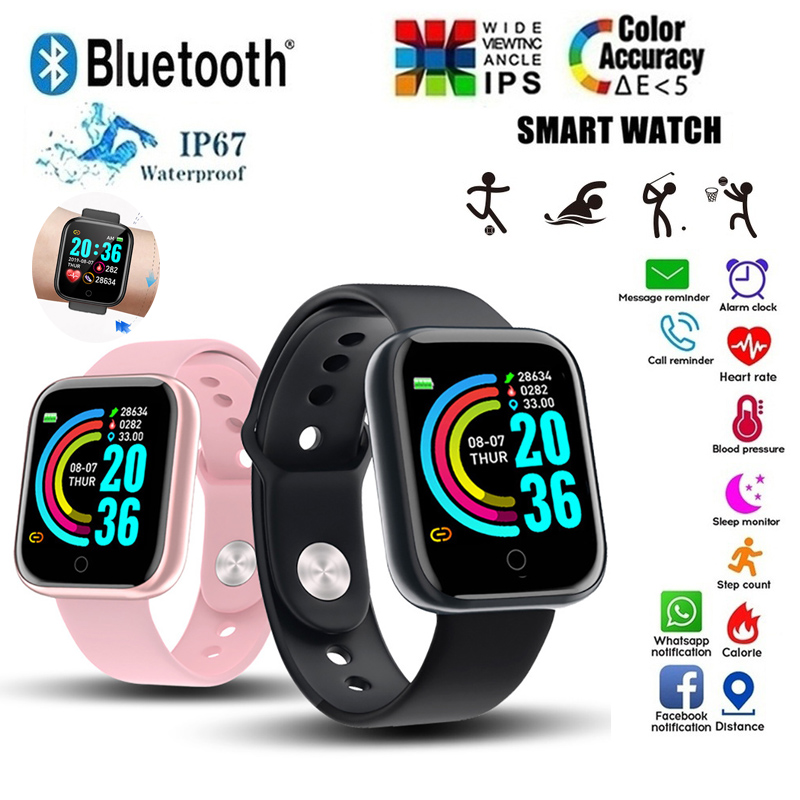Smartwatch Faces - D20 Smart Watch impermeabile Fitness Tracker