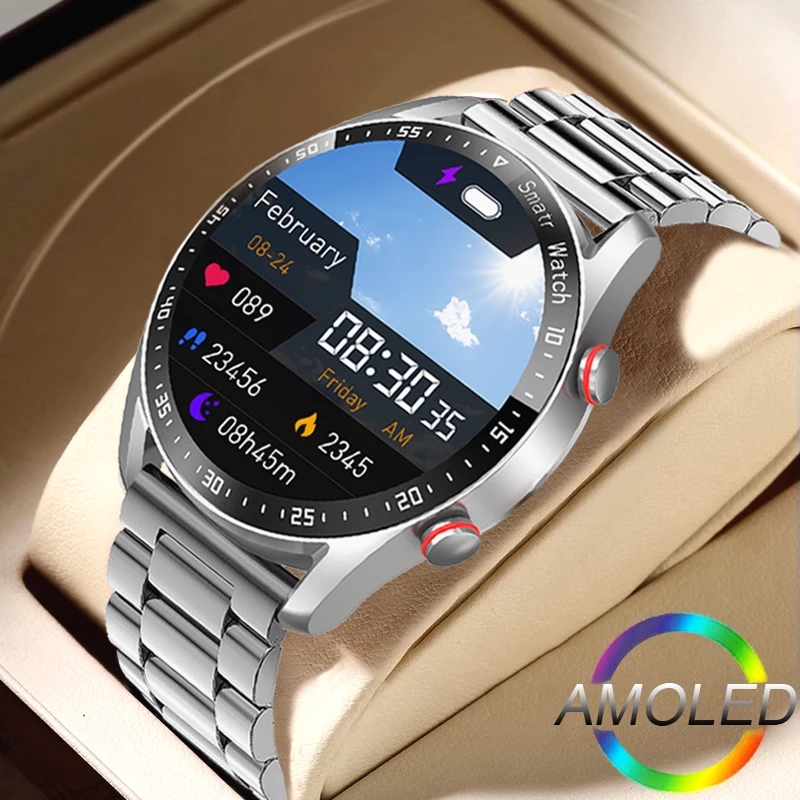 Smartwatch Faces - ECG + PPG Chiamata Bluetooth Smart