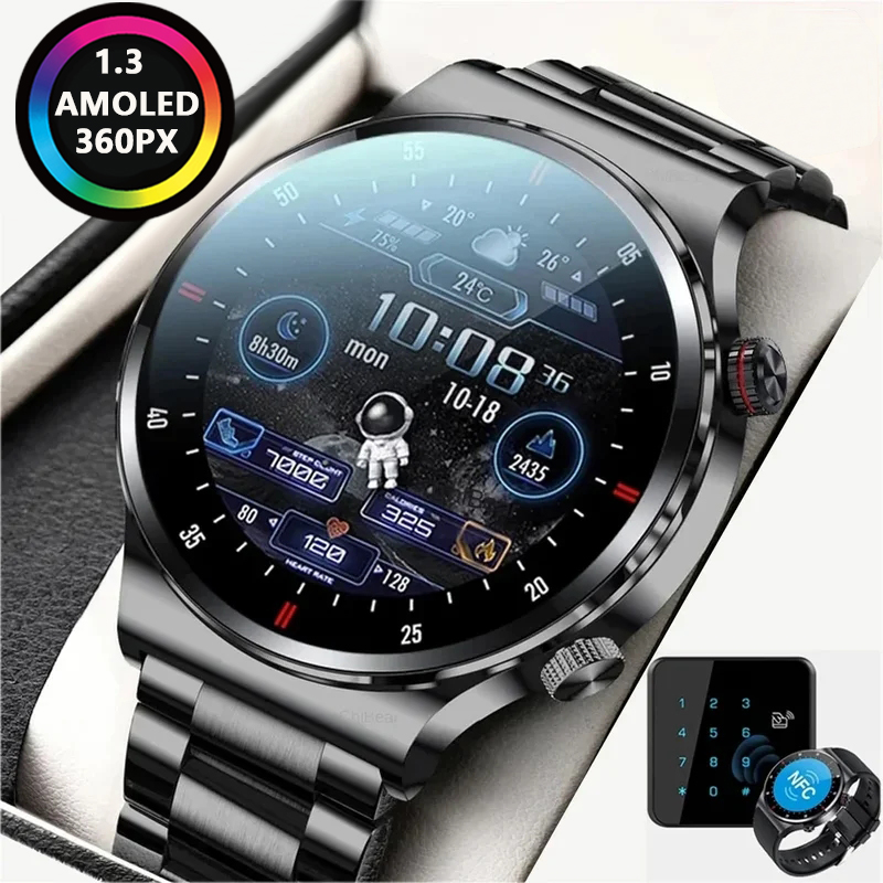 Smartwatch Faces - GPS ECG + PPG Chiamata Bluetooth