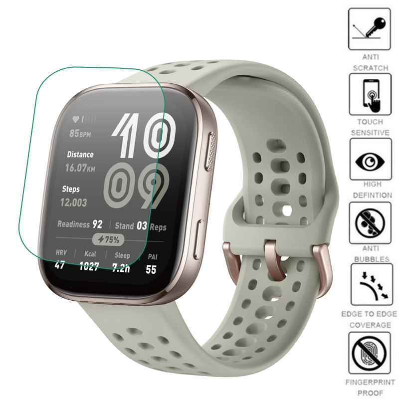 Amazfit Smartwatch Accessories - 5 pz TPU Morbido Smartwatch Trasparente