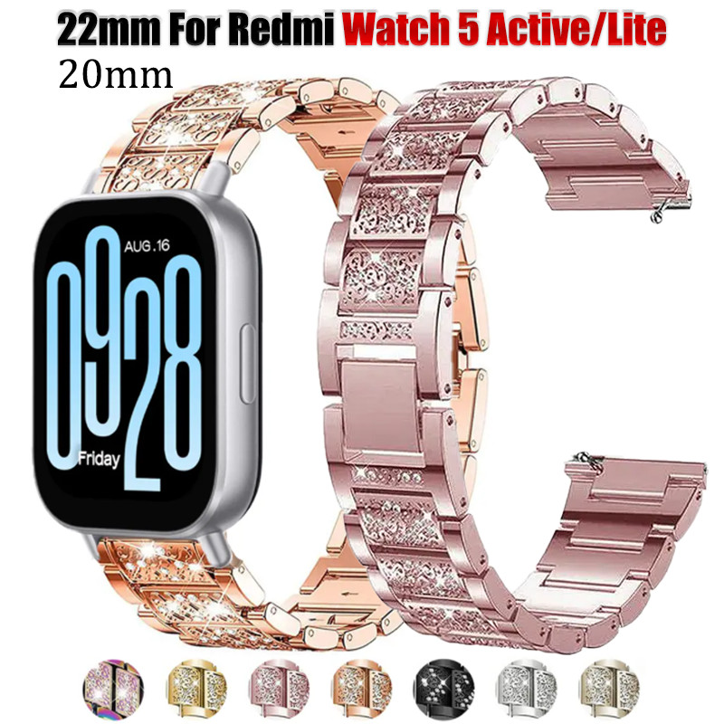 Accessories For Galaxy Watch 5 - Cinturino in acciaio inossidabile lucido con