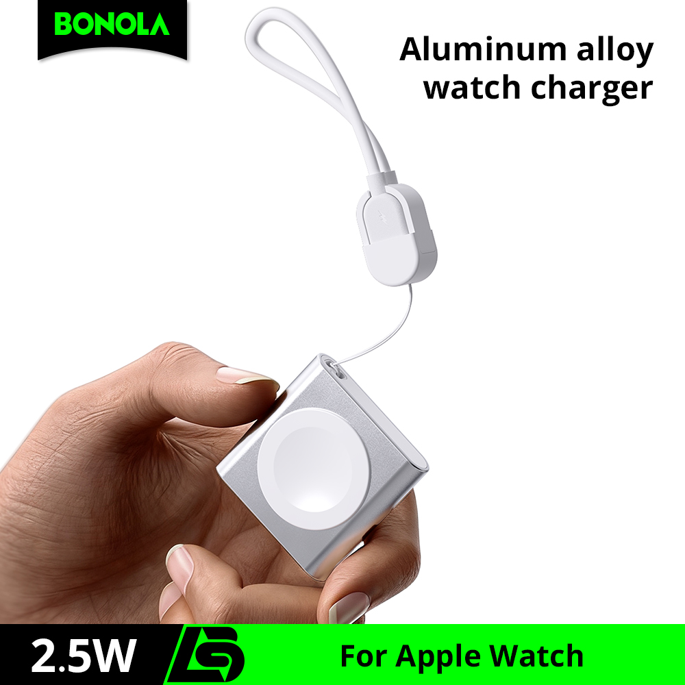 Wireless Charger Watch - Bonola per caricabatterie Apple Watch, cavo