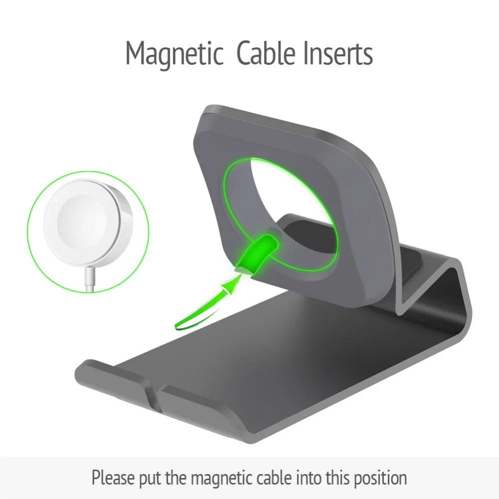 Watch Charging Dock - Supporto di Ricarica per Apple Watch,