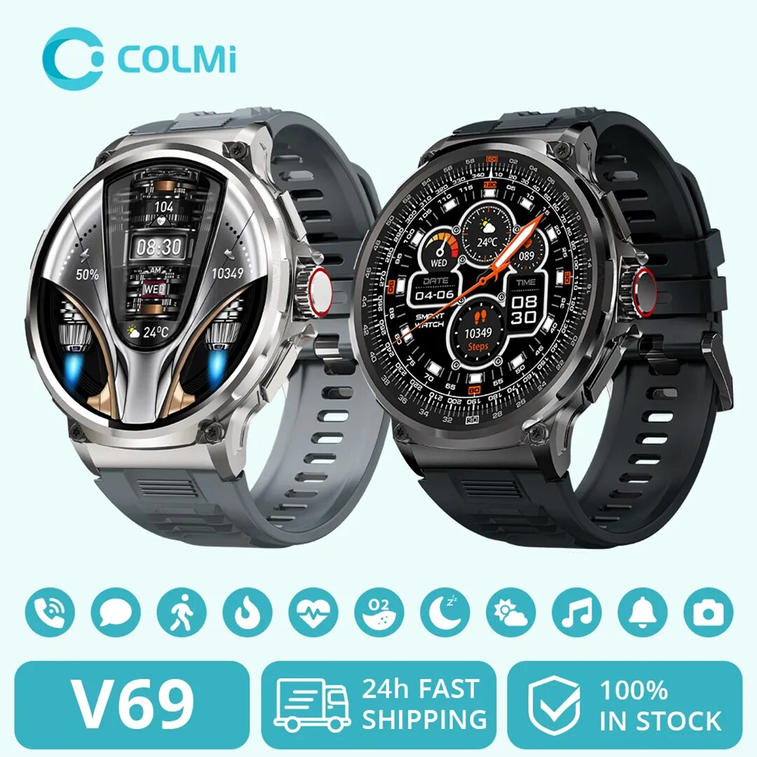Smartwatch Faces - COLMI V69 1.85 pollici HD Bluetooth
