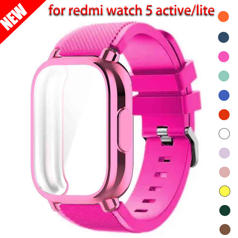 Silicone Band Replacement - Custodia + cinturino in silicone per
