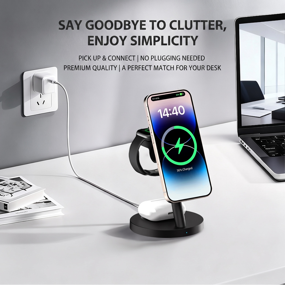 Stazione di Ricarica Wireless  - Wireless Charger Watch recensione e prezzo