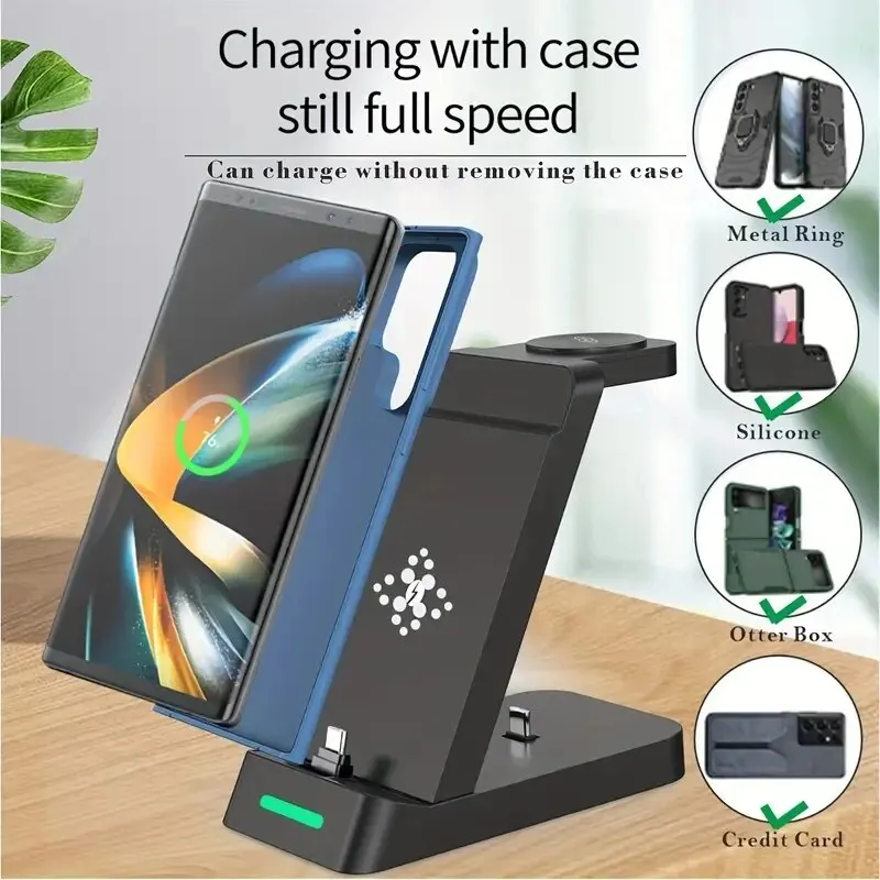 Stazione di ricarica 3 In 1 pe - Wireless Charger Watch recensione e prezzo