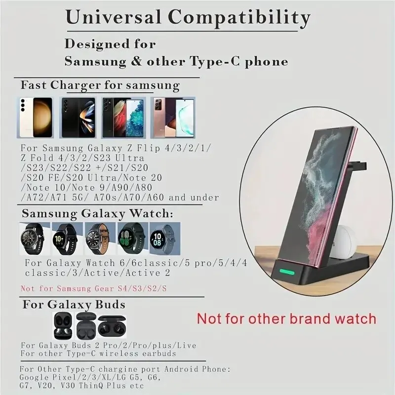 Stazione di ricarica 3 In 1 pe - Wireless Charger Watch recensione e prezzo