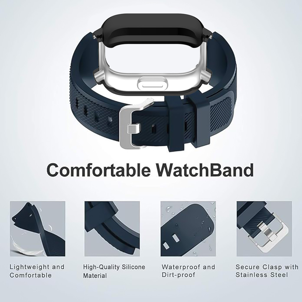 Custodia + cinturino in silico - Silicone Band Replacement recensione e prezzo