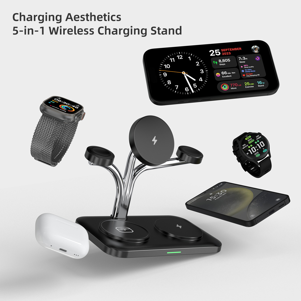 Caricabatterie wireless magnet - Wireless Charger Watch recensione e prezzo
